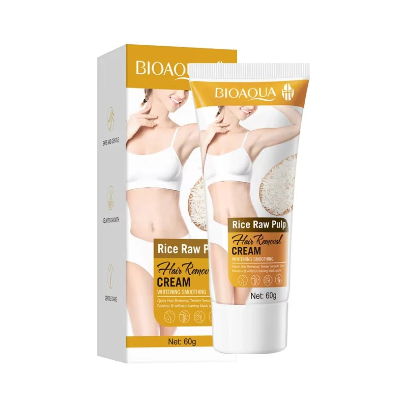 Bioaqua Rice Raw Pulp Hair Removal Cream