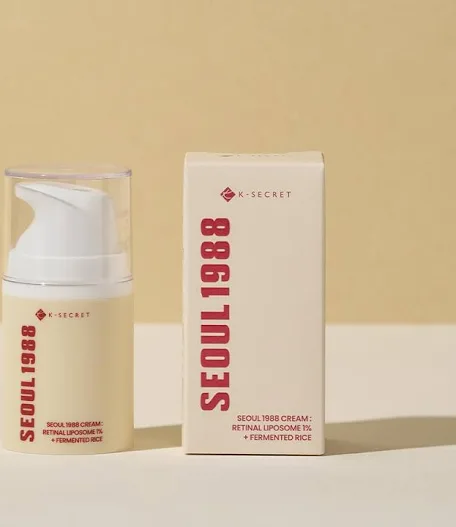 Seoul 1988 Cream:Retinal Liposome 1%+ Fermented Rice