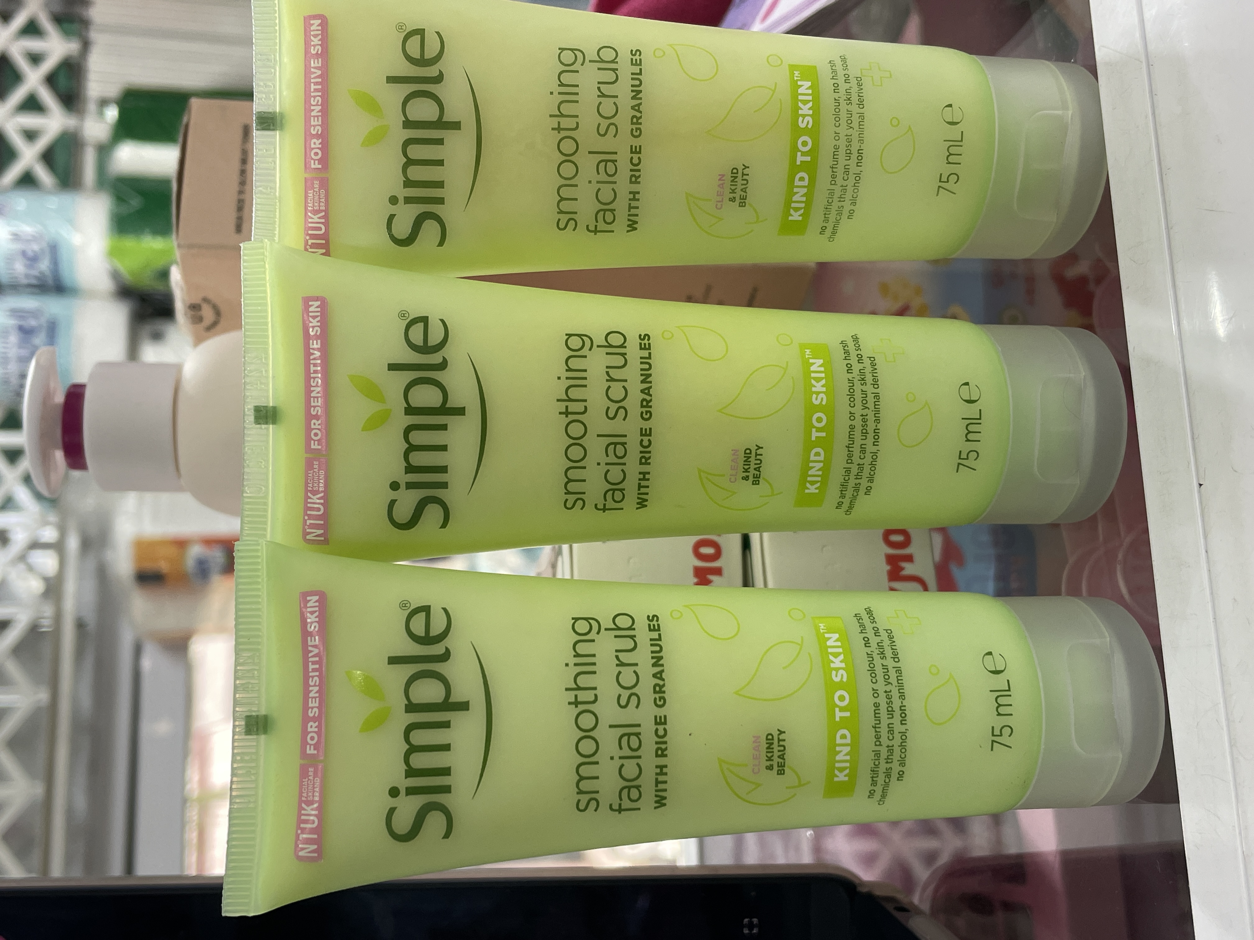 Simple Smoothing Facial Scrub