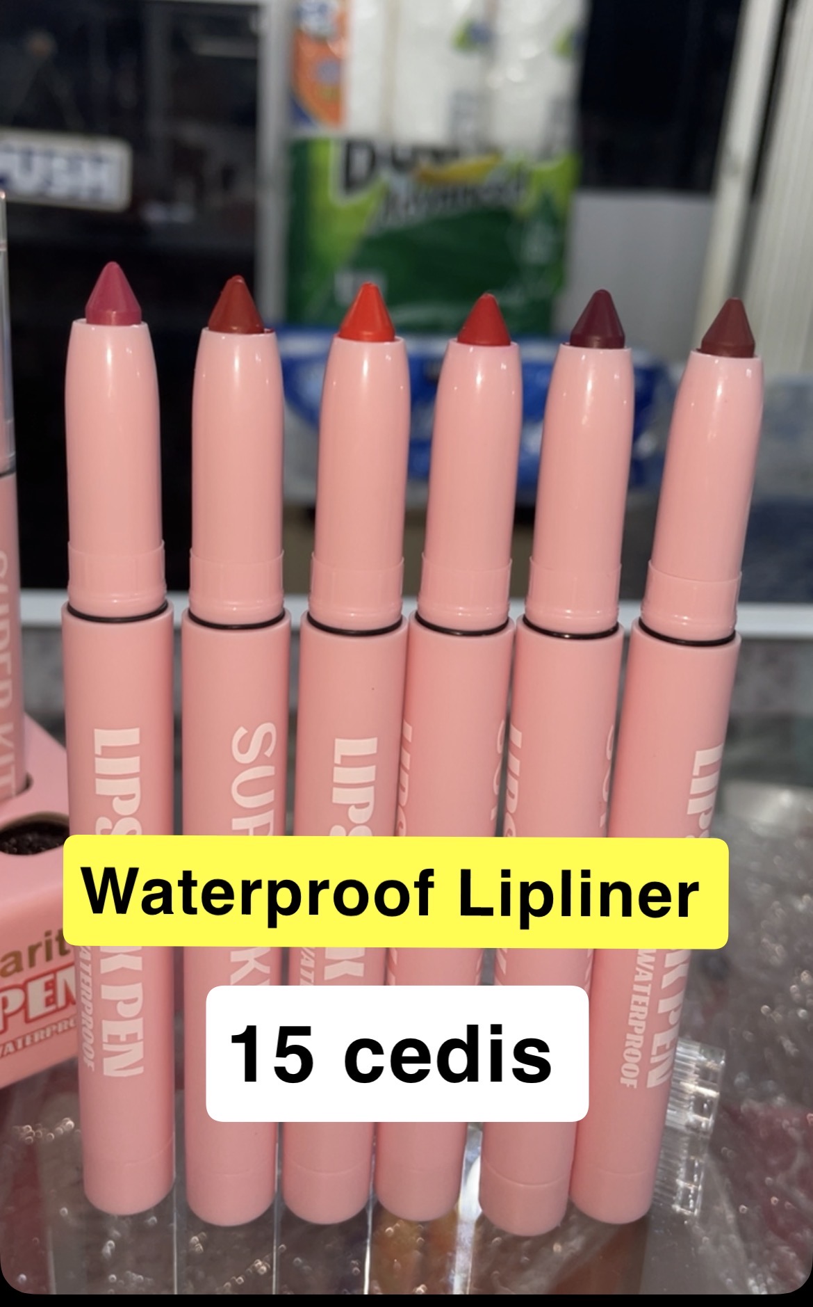 Kiss Beauty Waterproof Lipliner(Smudge Proof)