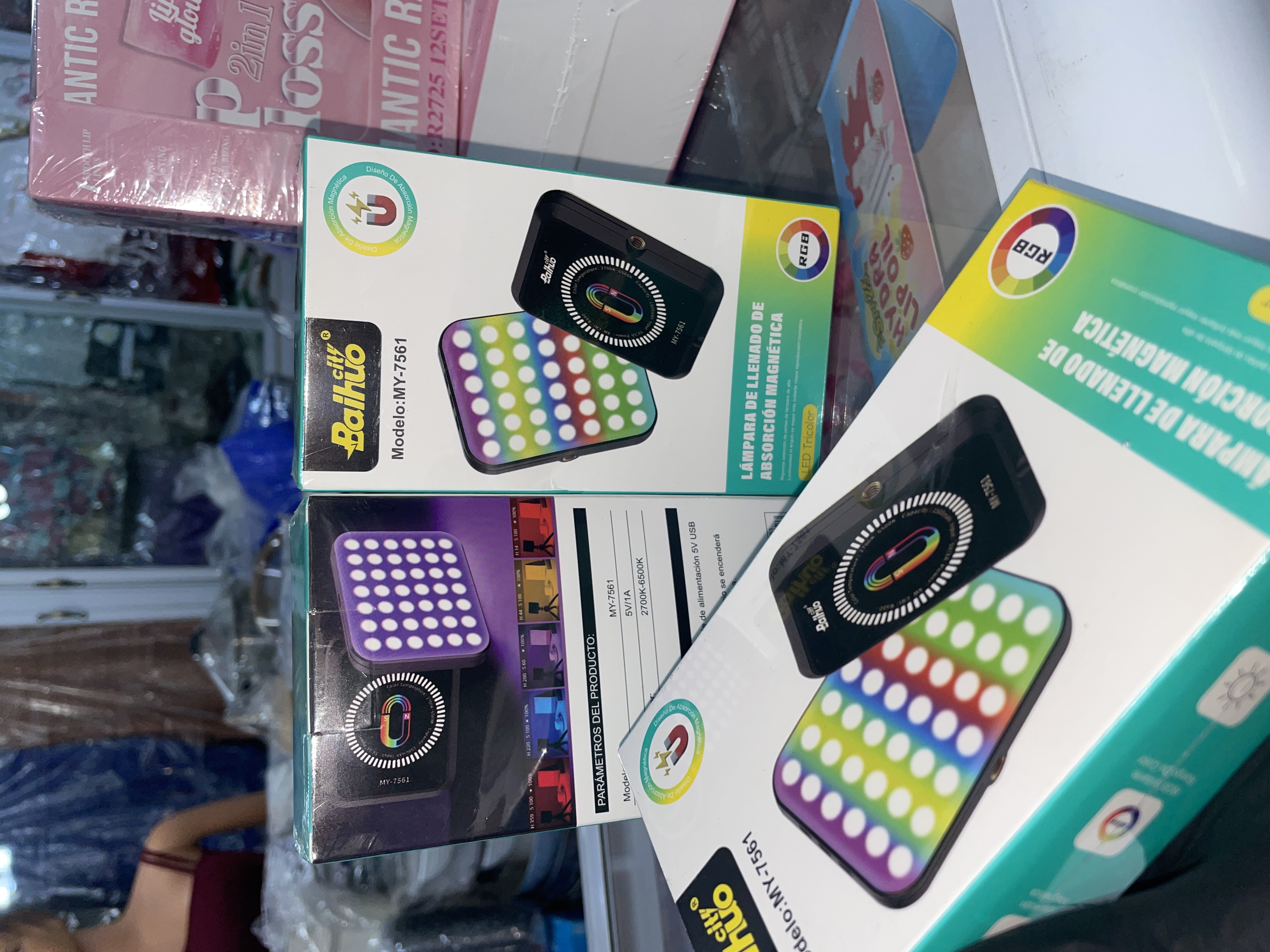 Selfie Light/Drip Light with Magnet and 5 different colours