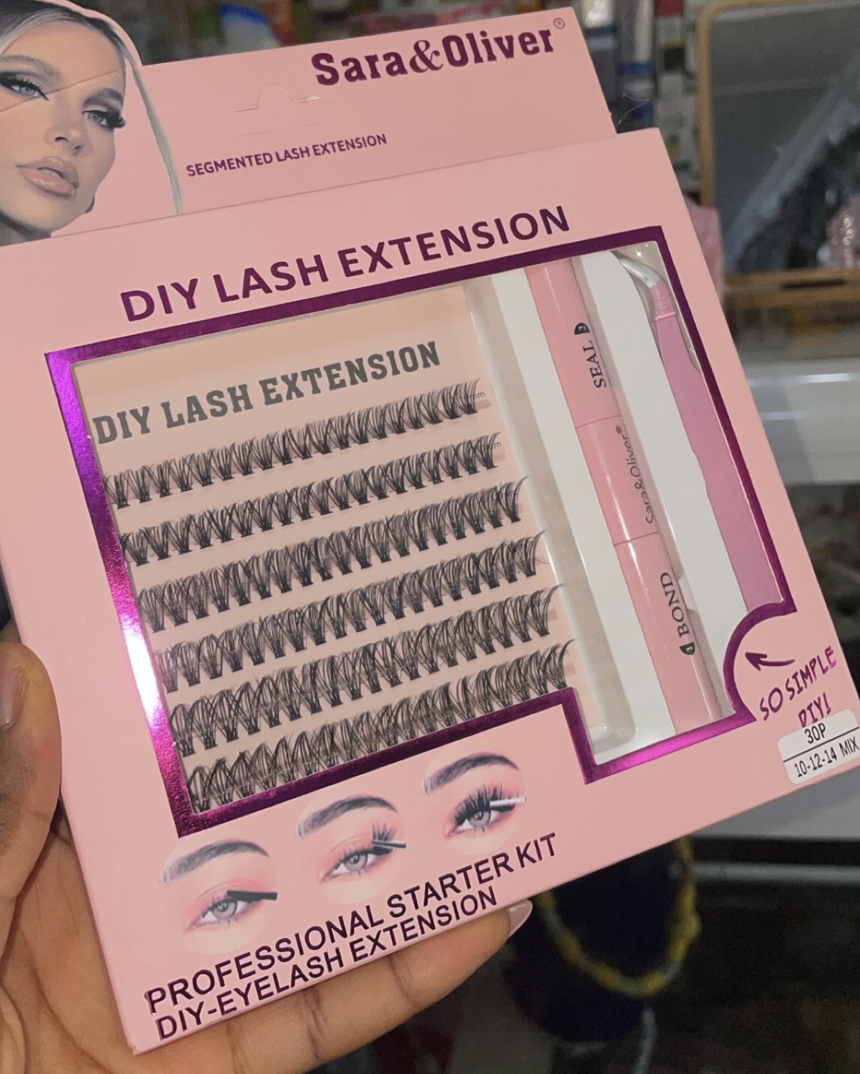 Cluster Lash Set Mix 10-12-14