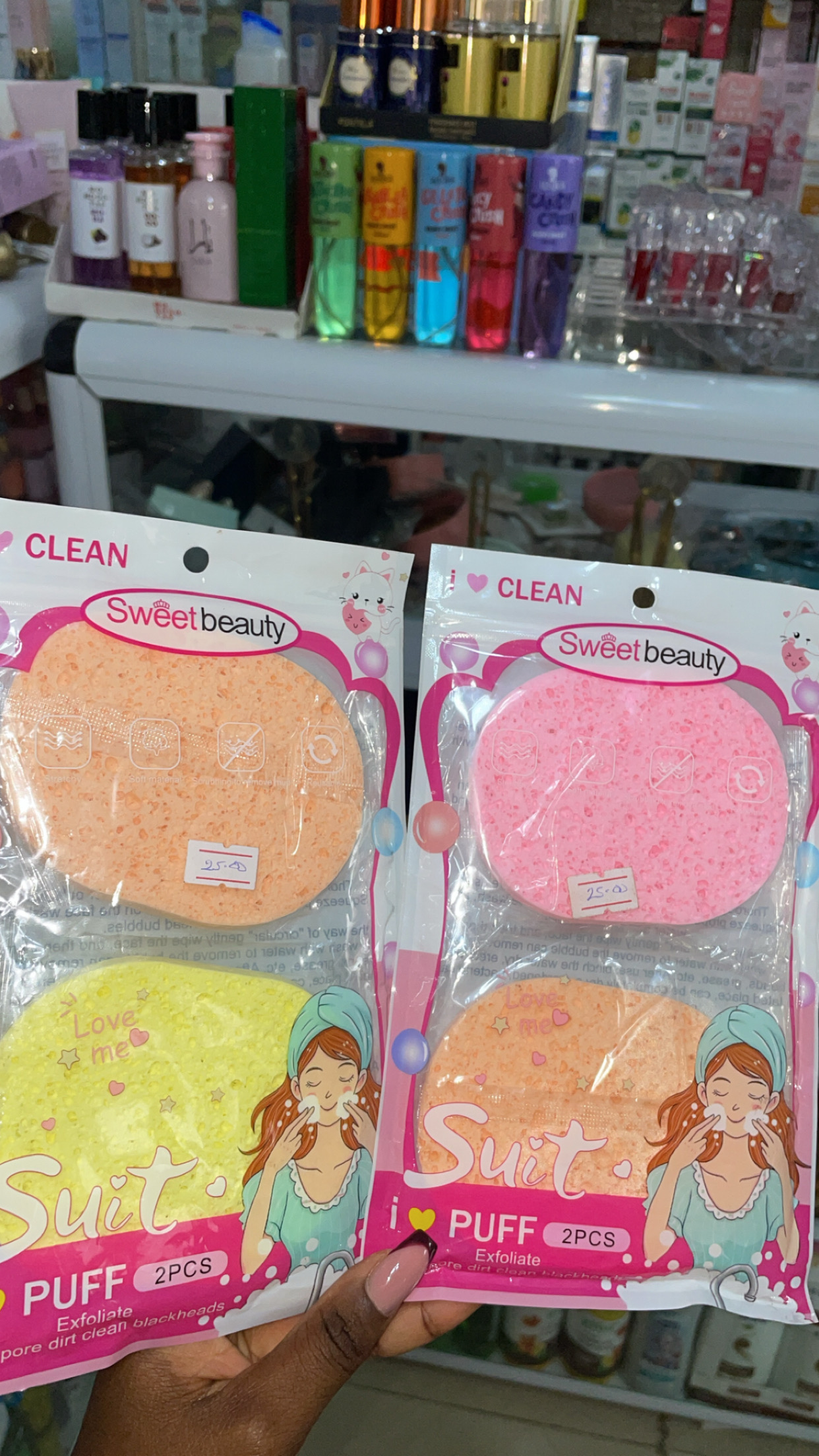 2pcs Face Sponge