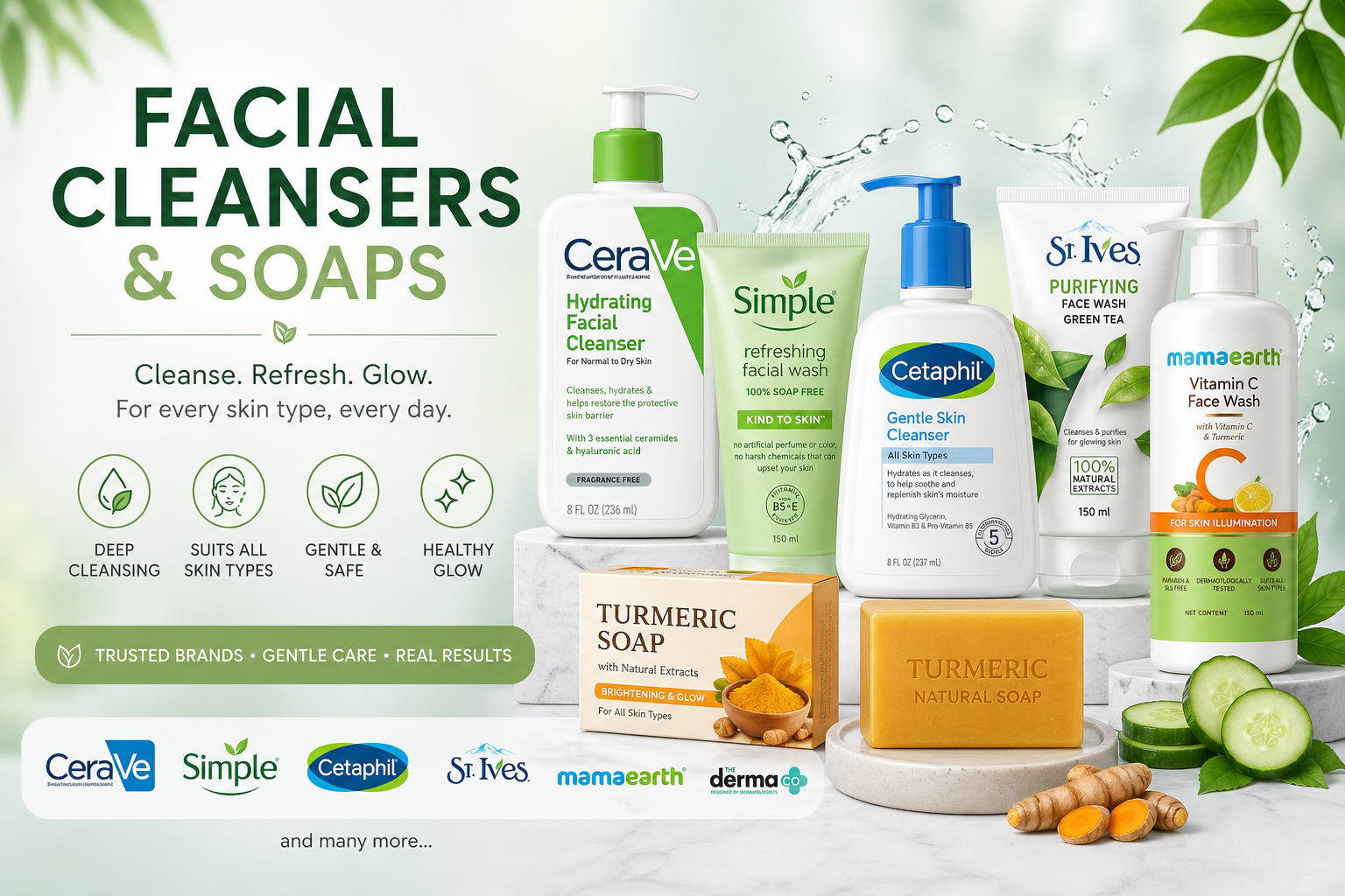 ↳ Facial Cleansers/Soaps