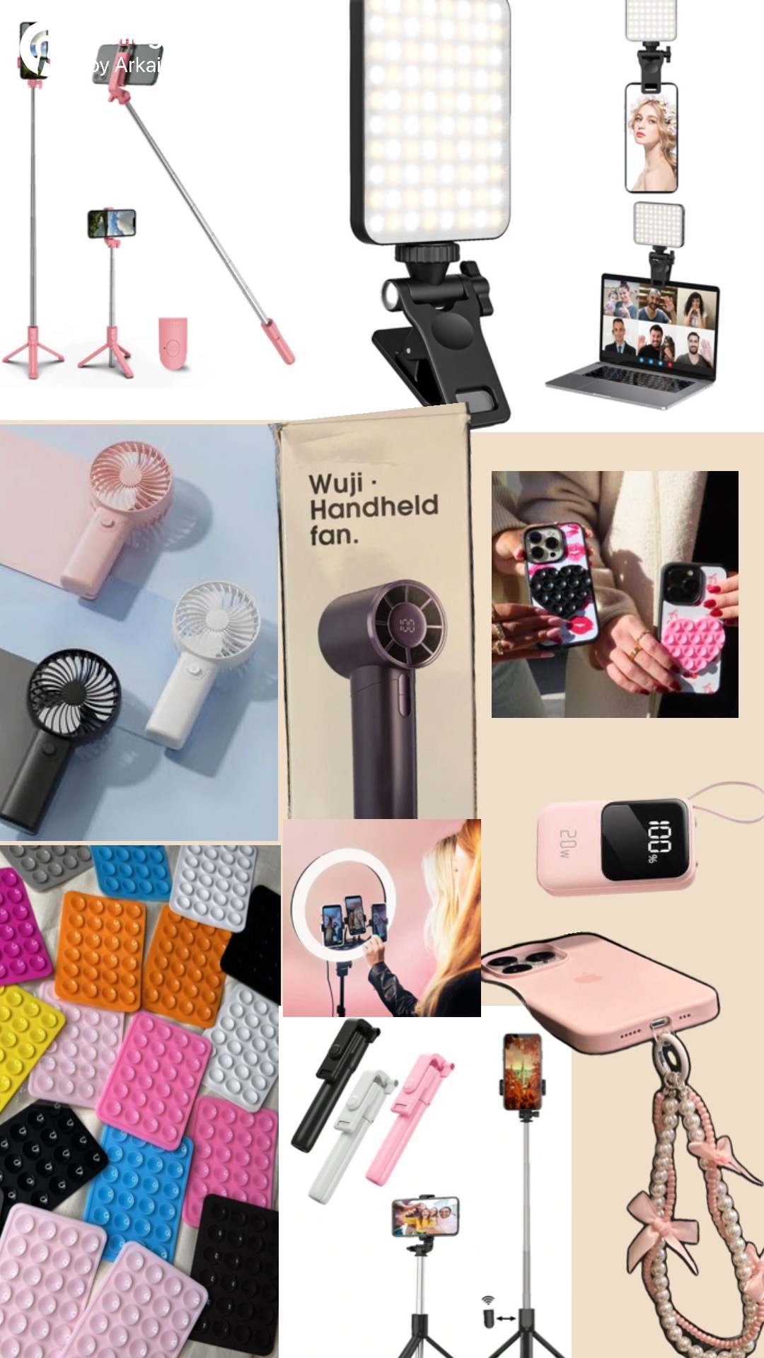 Hand Fans and Phone Accessories