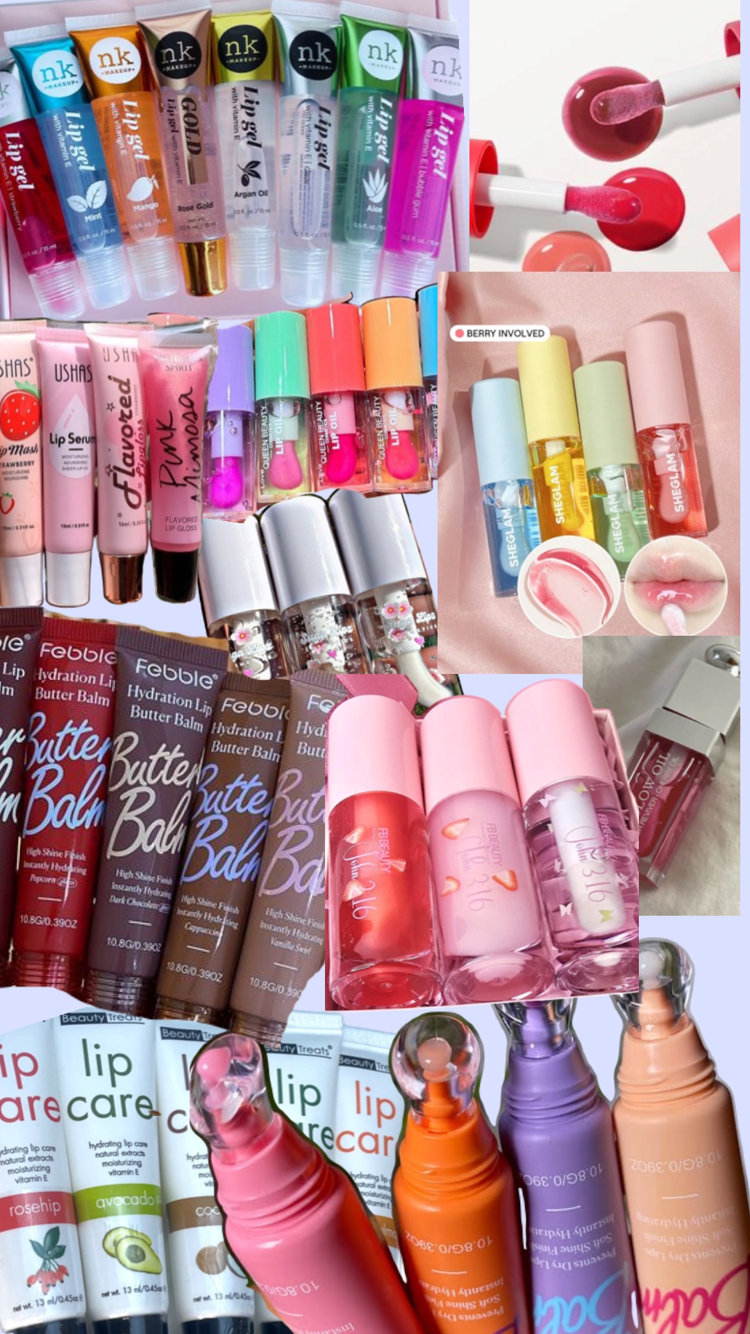 ↳ Lip glosses