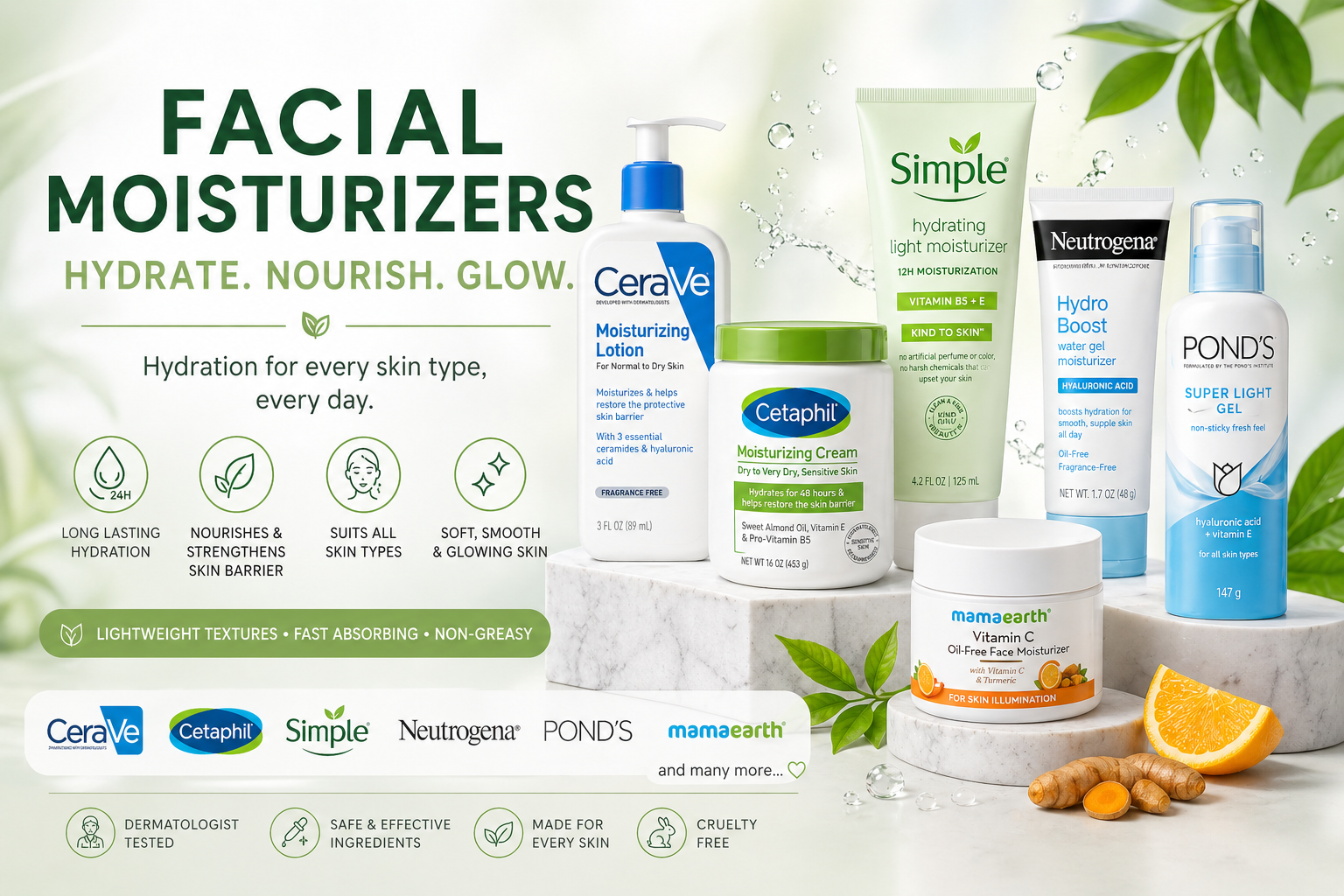 ↳ Facial Moisturizers