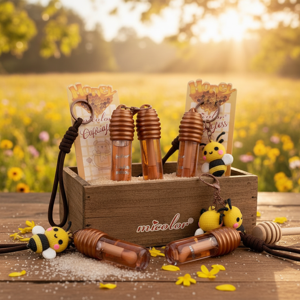 Honey Gold Keyholder Lipgloss