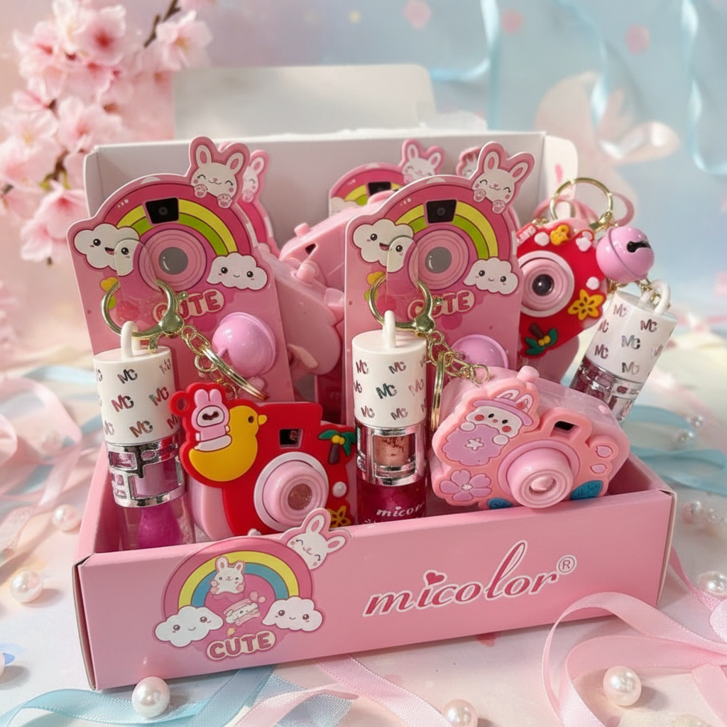 Camera Keyholder Lipgloss