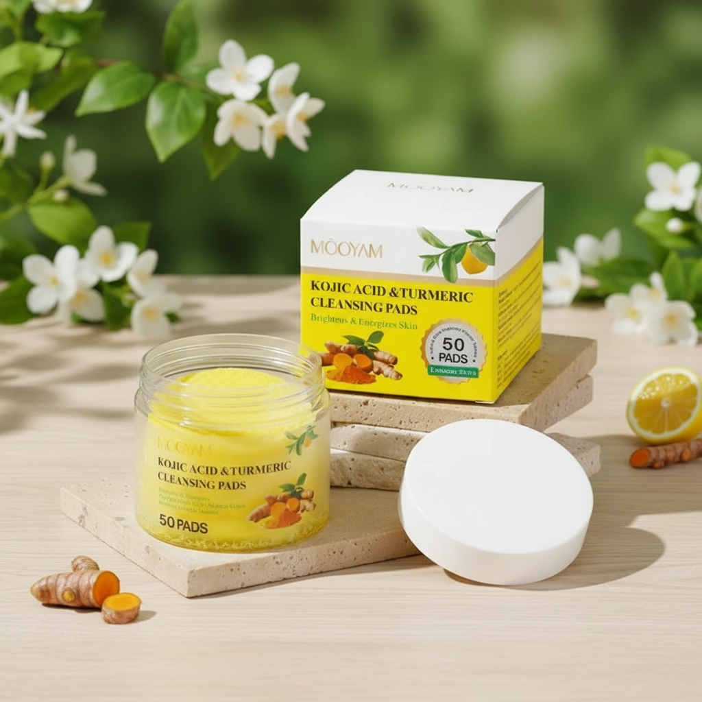 Mooyam Turmeric & Kojic Cleansing Pads